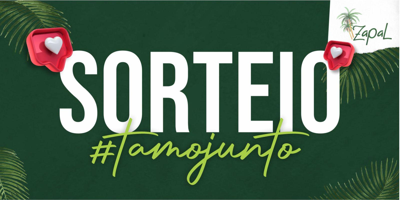 #Tamojunto: confira o resultado do sorteio